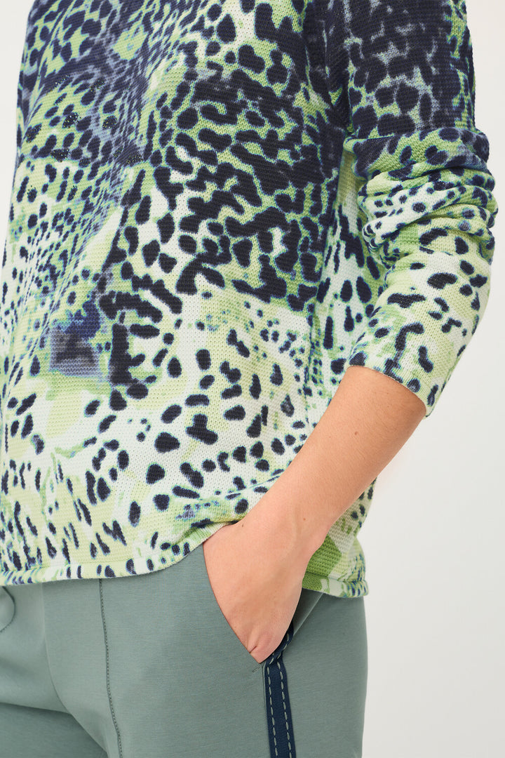 Olsen Panneaux Print Top