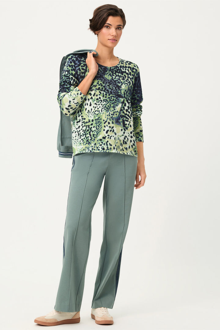 Olsen Panneaux Print Top