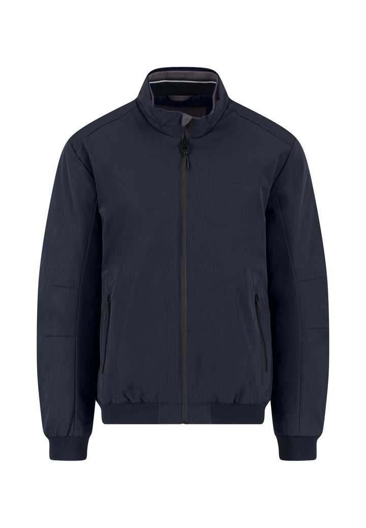 Fynch Hatton Water Repellent Functional Jacket, Dark Navy