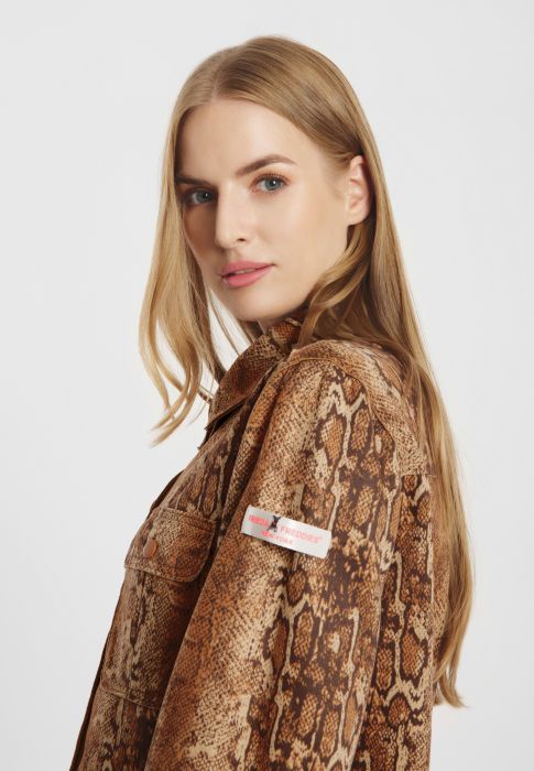 Frieda & Freddies Snake Print Jacket