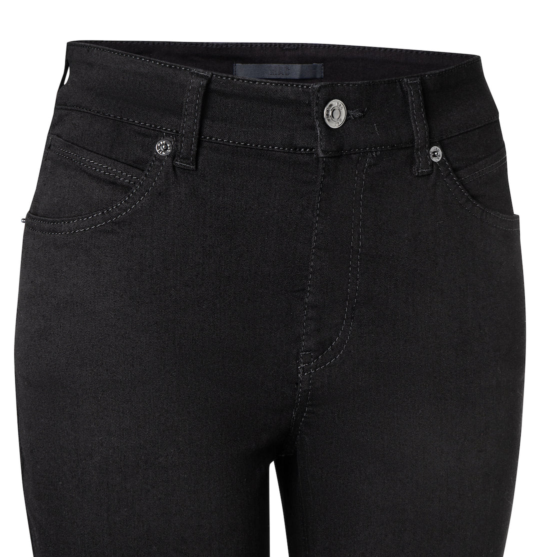 Mac Jeans Melanie Straight Leg Black Jeans