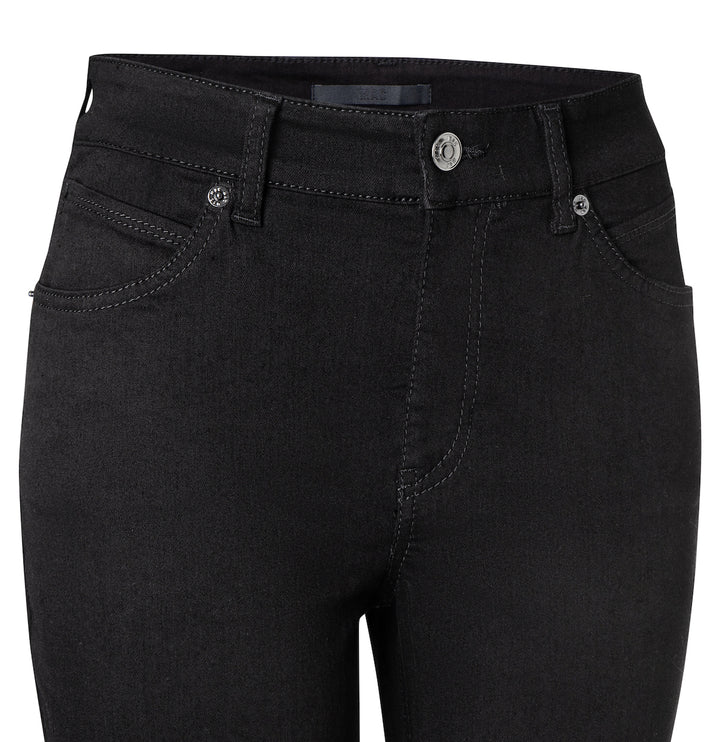 Mac Jeans Melanie Straight Leg Black Jeans