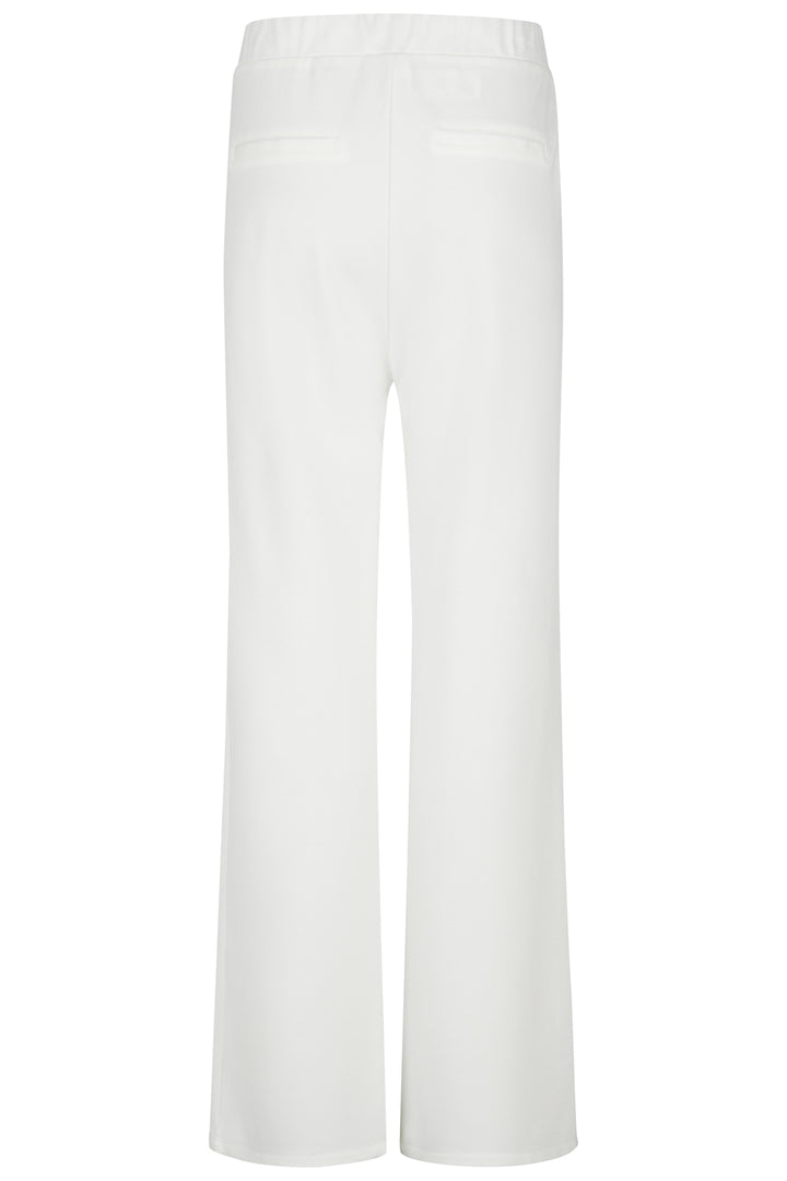 Barbara Lebek Off White Button Detail Trousers