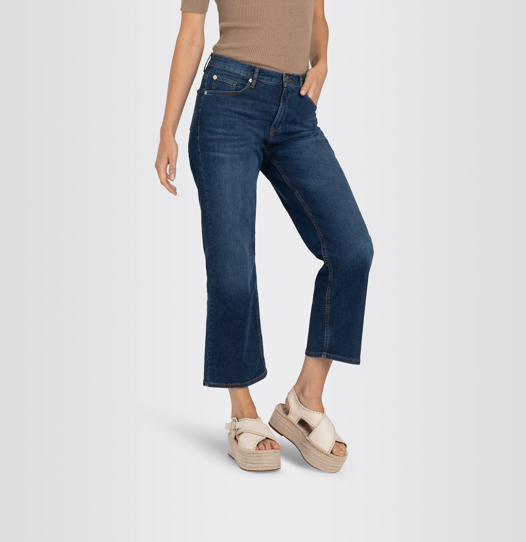 Mac Jeans Culotte Lightweight Basic Blue Stone Denim Jeans
