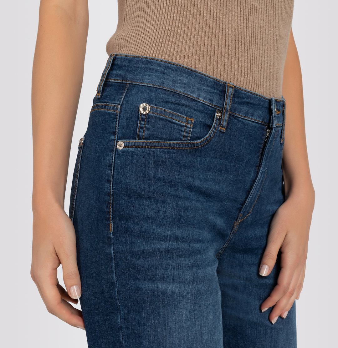 Mac Jeans Culotte Lightweight Basic Blue Stone Denim Jeans