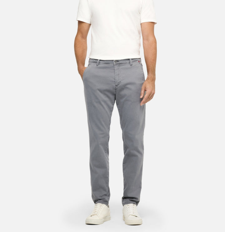 Mac Jeans Driver Pants Chino, Light Grey