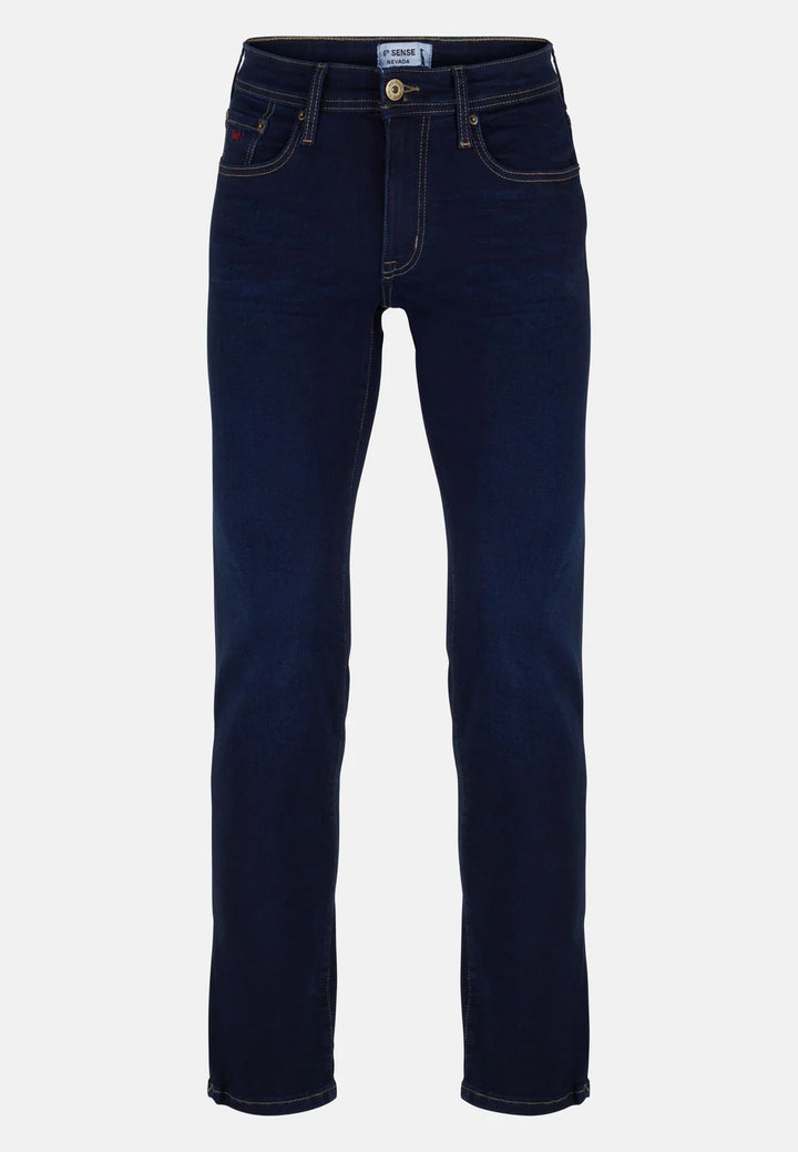 6th Sense Nevada Straight Leg Jeans, Stone Wash