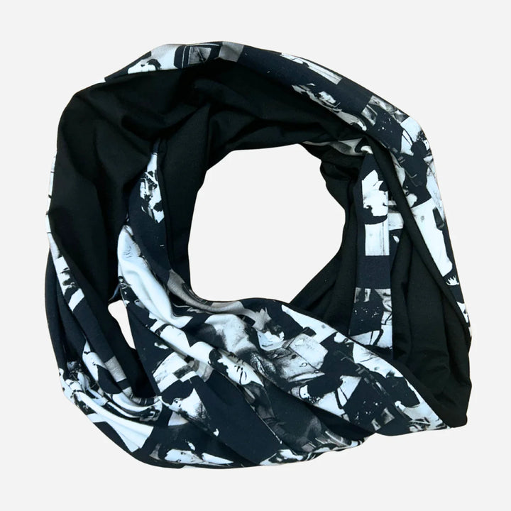 My Soul Oldies Print Scarf