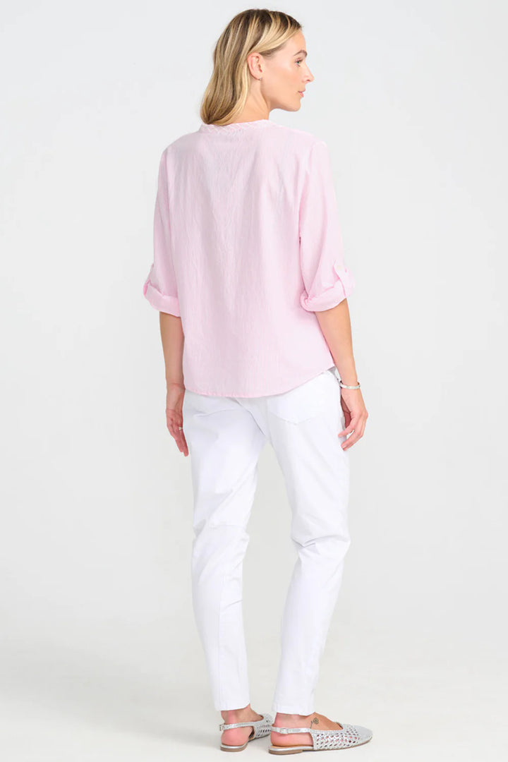Costamani Pink Striped Josephine Shirt