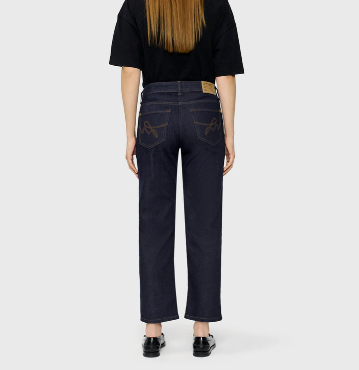 Mac Jeans Carrie Straight Slim Dark Rinse Jeans