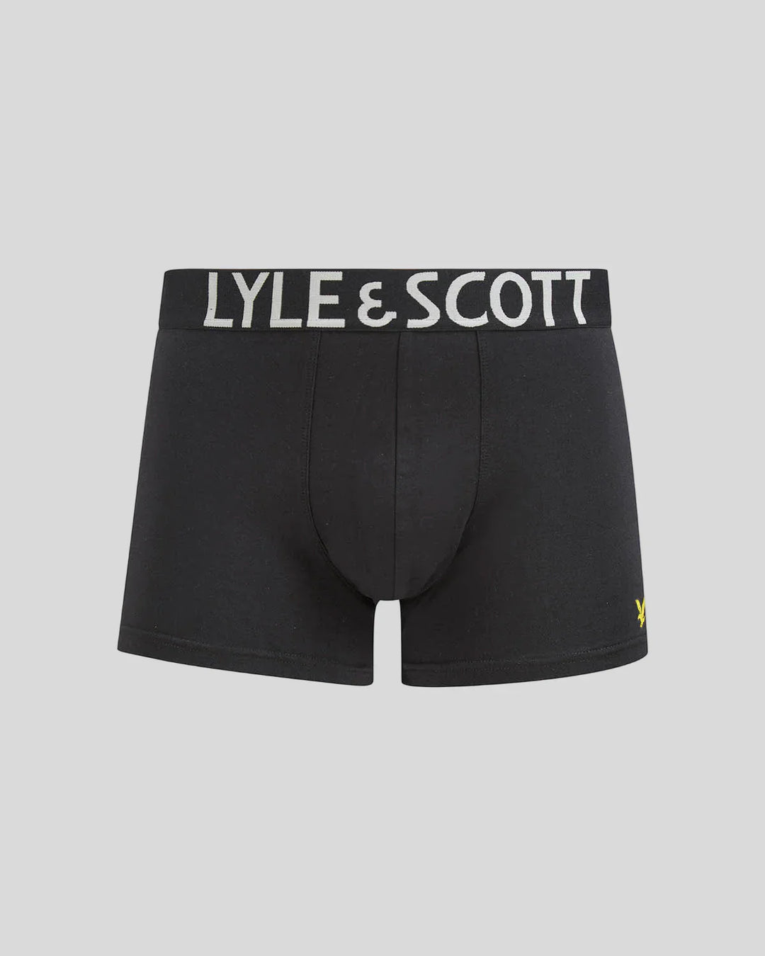 Lyle & Scott Black 3 Pack Trunk with Wide Satin Waistband