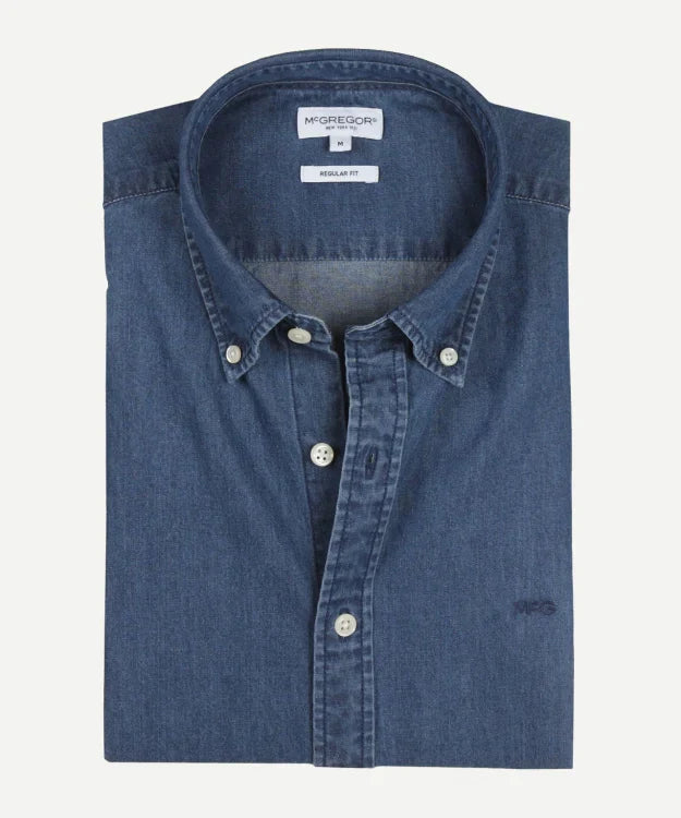 McGregor Medium Blue Chambray Shirt