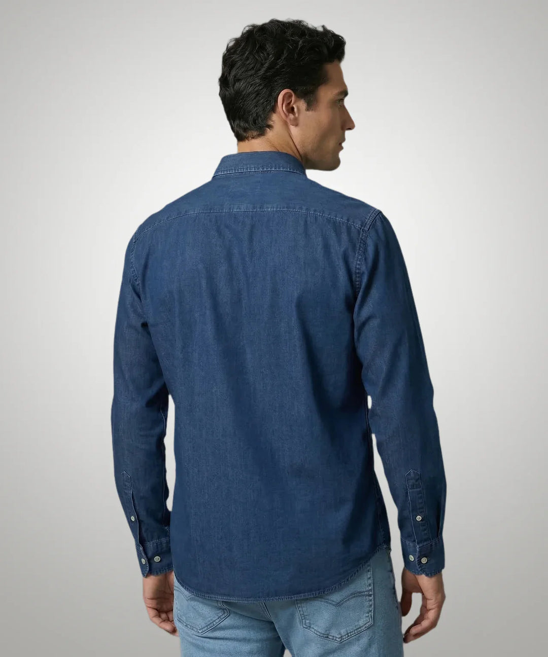 McGregor Medium Blue Chambray Shirt