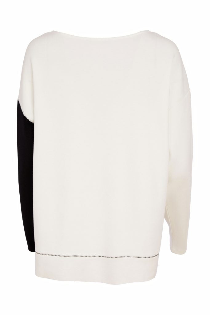 NAYA Sweatshirt With Colour Block Sleeve