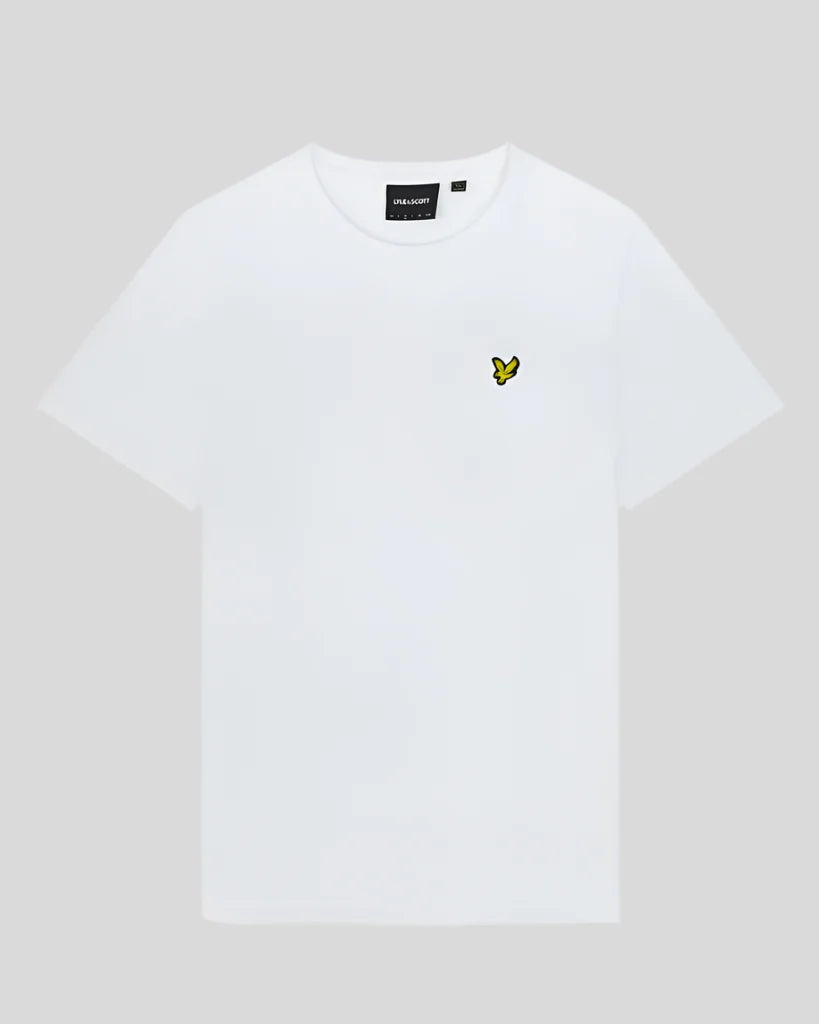 Lyle & Scott Cotton Crew Neck T-Shirt, White