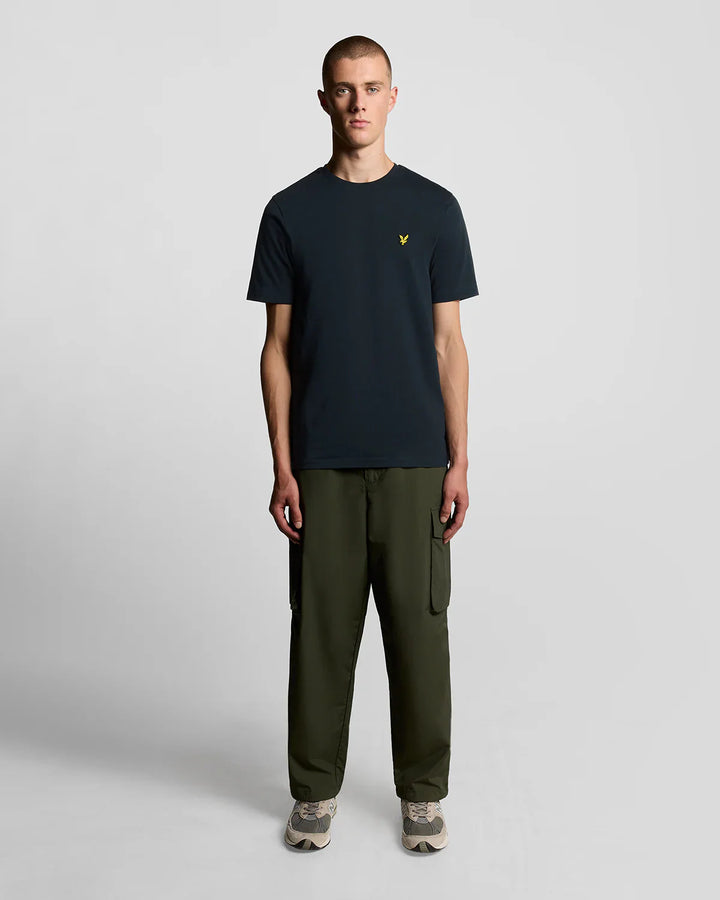 Lyle & Scott Navy Cotton Crew Neck T-Shirt