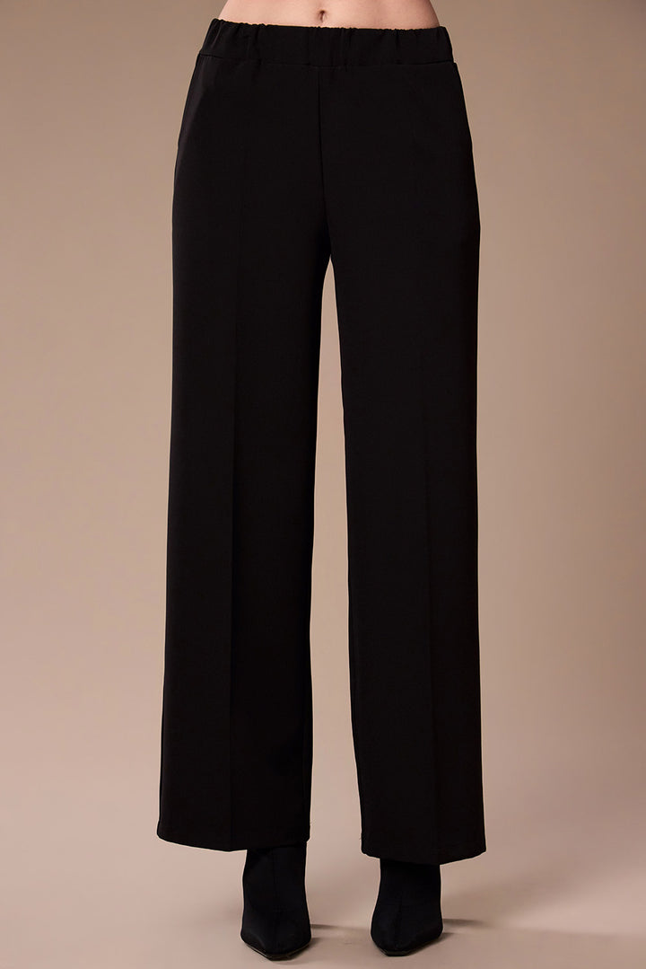 Peruzzi Fluid Wide Leg Trousers, Black
