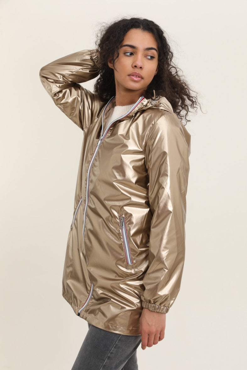 Waterproof Reversible Windbreaker