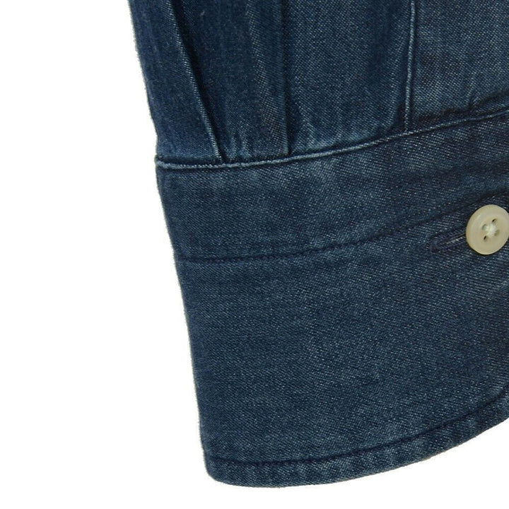 GANT Slim Fit Button Collar Shirt, Navy Blue
