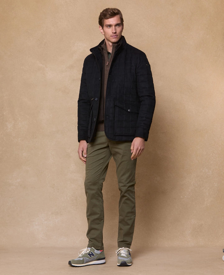 Magee Glenveigh Quilted Paddock Jacket, Navy