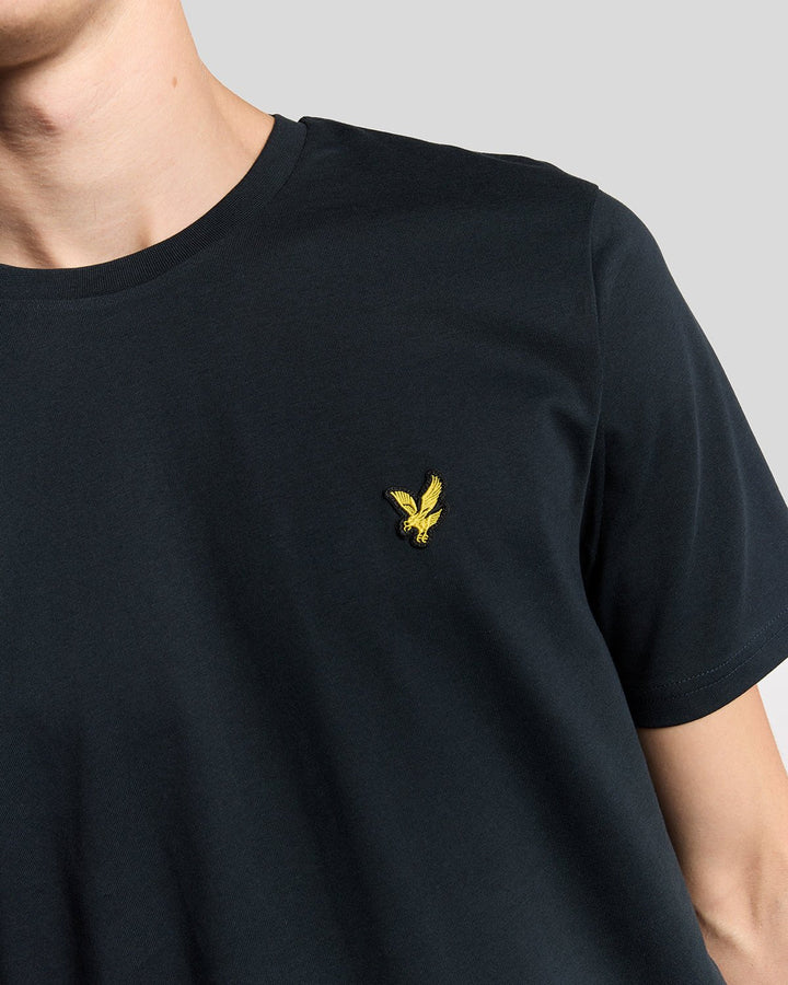Lyle & Scott Navy Cotton Crew Neck T-Shirt