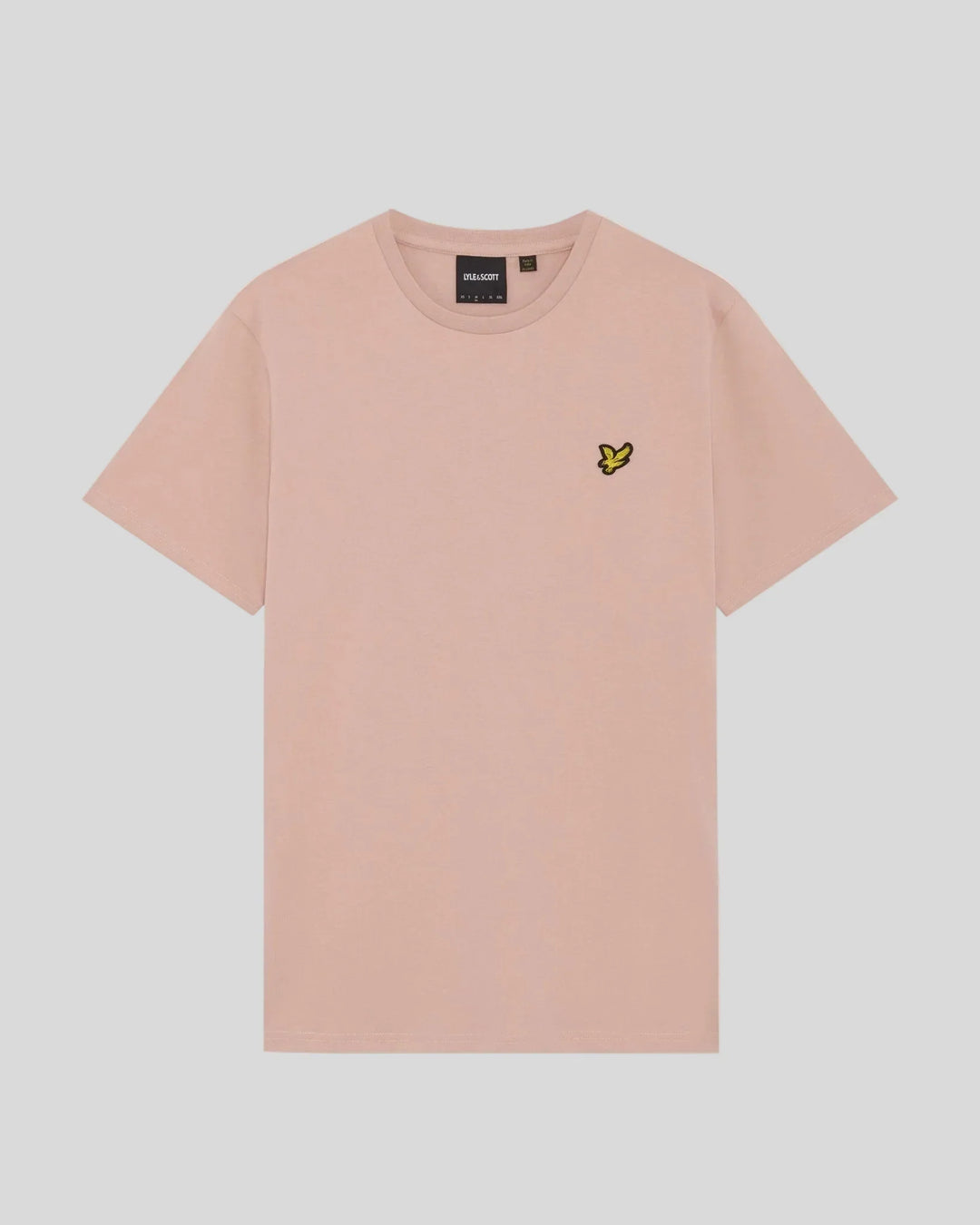 Lyle & Scott Pink Cotton Crew Neck T-Shirt